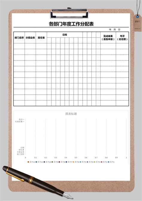 工作分配表設計|工作分配表模板設計、免費範本下載、專業模板大全